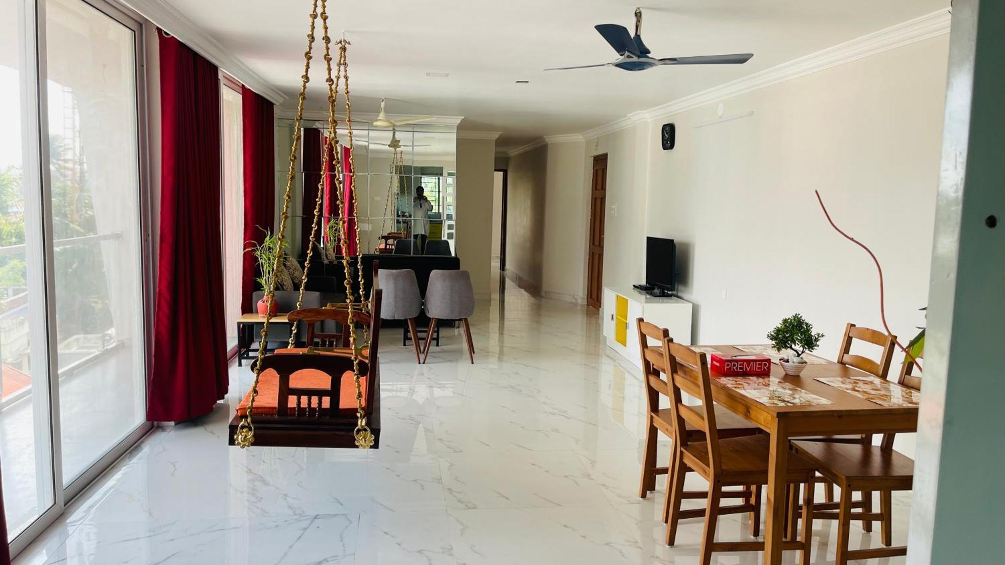 Rajamandiram 3Bhk Ac Apartment In Trivandrum Central Thiruvananthapuram Kültér fotó